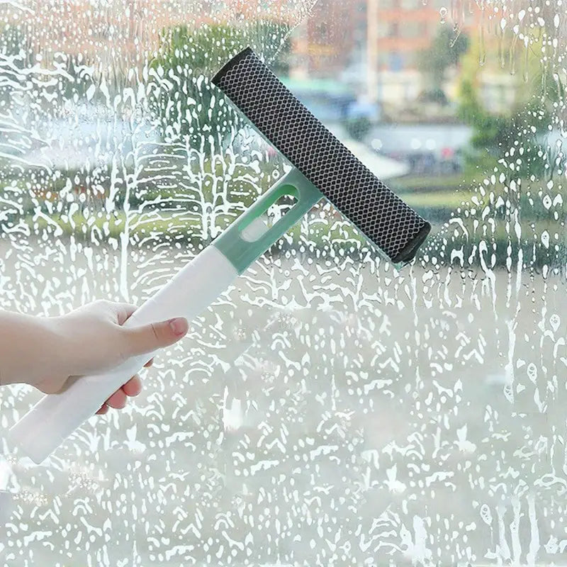 Dual-Side Glass Cleaning Tool