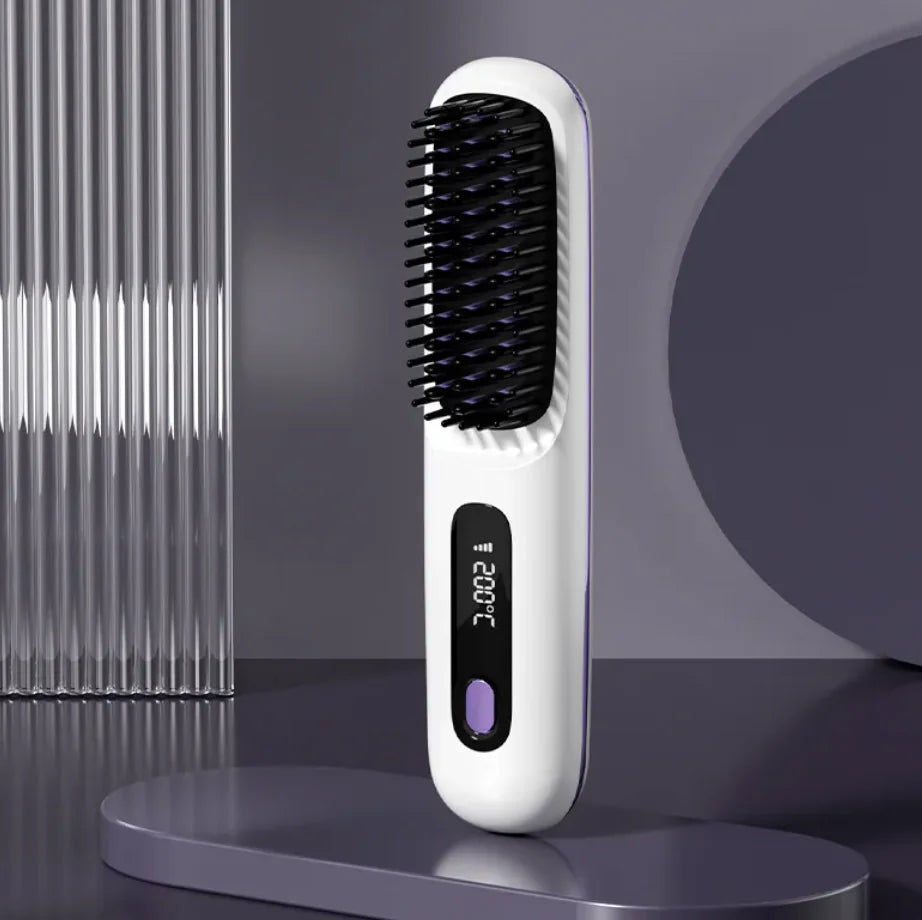 Ceramic Portable Hair Styler Comb