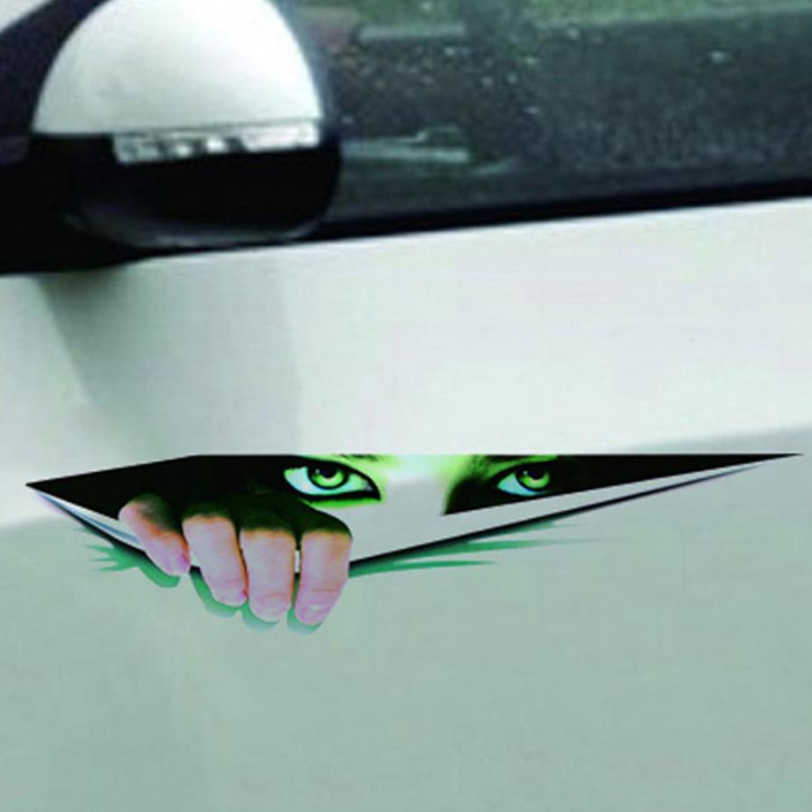 3D Spooky Eye Car Decals