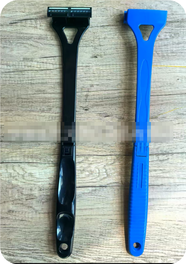 Men's Foldable Tri-Blade Back Shaver