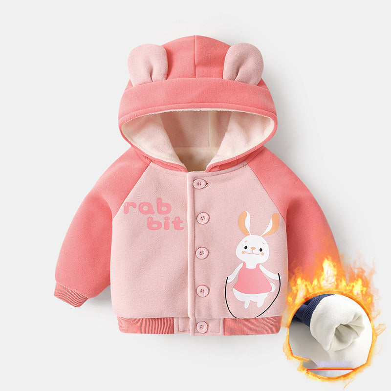 Infant Cozy Winter Hooded Jacket