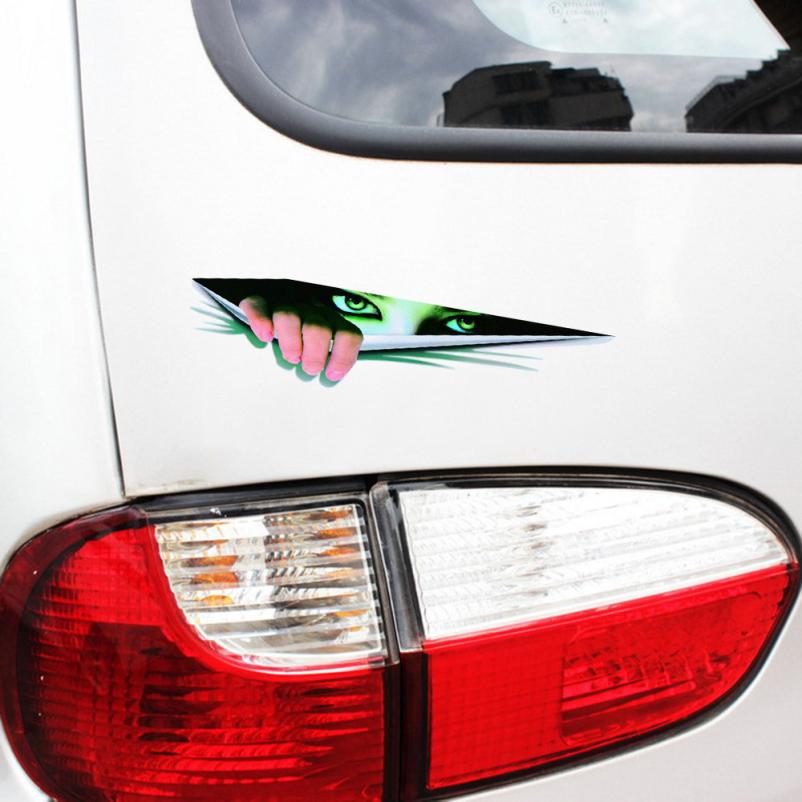 3D Spooky Eye Car Decals