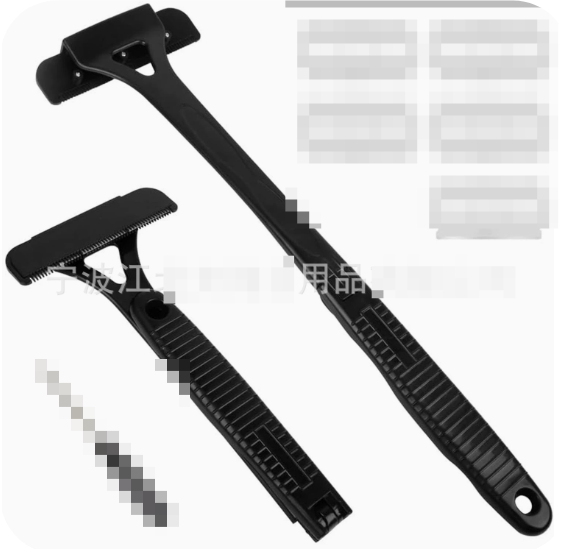 Men's Foldable Tri-Blade Back Shaver