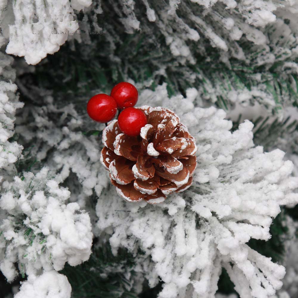 Snowy artificial pine - in several types - 120 cm